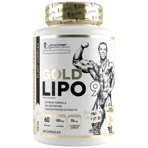 Gold Line / Lipo 9 - Thermogenic Fat Burner (60 дози) / 60 капсули - Kevin Levrone