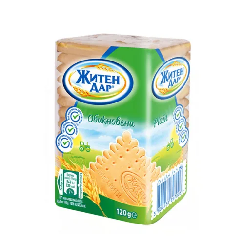Бисквити Житен дар 120гр.