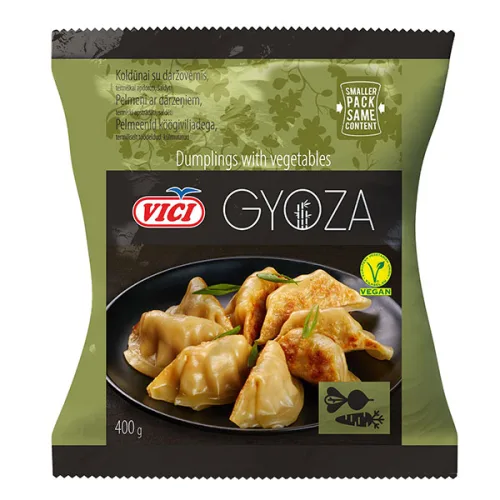 Дъмплинги Gyoza със зеленчуци замразени Vici 400гр. - Vici