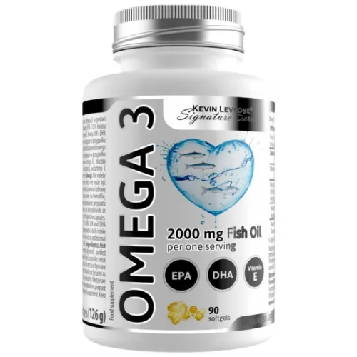 Levrone Omega 3 / Fish Oil (30 дози) / 90 Гел капсули - Kevin Levrone