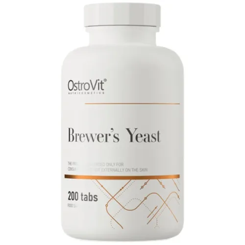 Brewer's Yeast 400 mg / 200 Таблетки, 66 дози - OstroVit