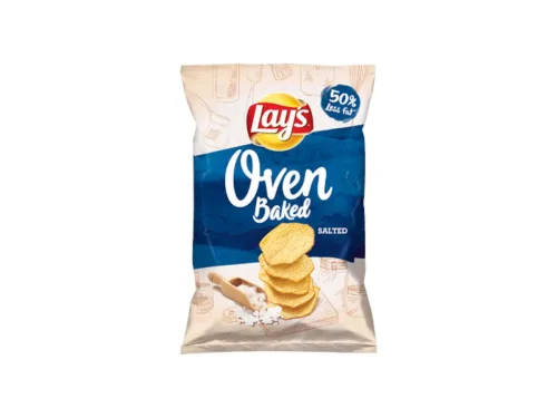 Чипс Lays Печен Сол 105гр Пакет