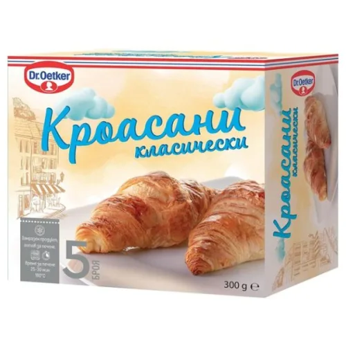 Кроасани класически Dr.Oetker 300гр. замразени