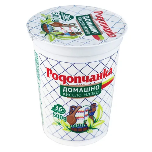 Кисело мляко домашно Родопчанка 3,6% 500гр.