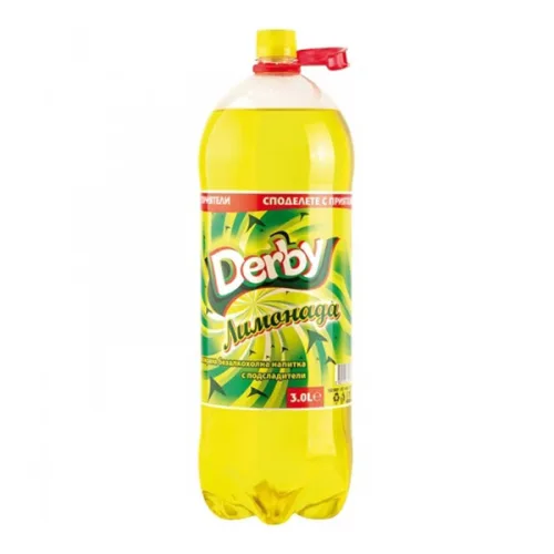 Газирано безалкохолно Лимонада Derby 3л. - Derby