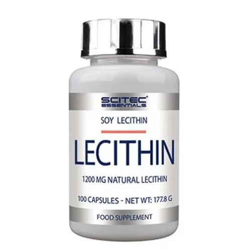 Lecithin 100 Caps. (100 дози) - Scitec