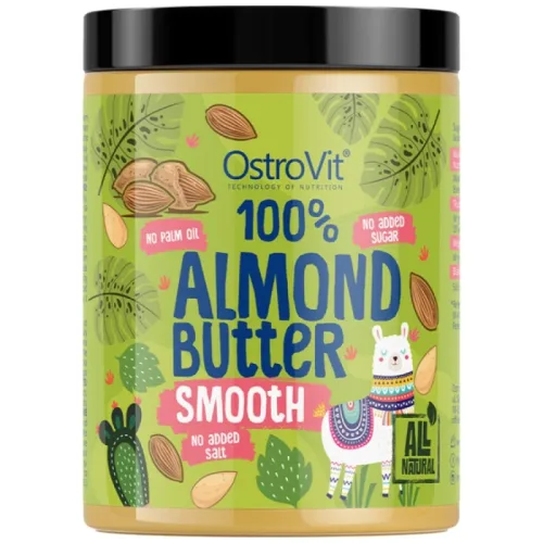 100% Almond Butter Smooth / 1000 грама - OstroVit