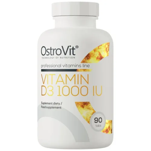 Vitamin D3 1000 IU / 90 Таблетки, 90 дози - OstroVit