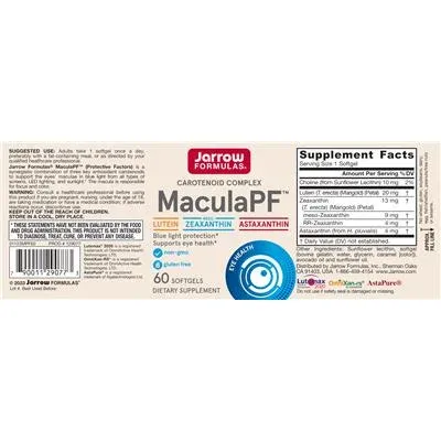 MaculaPF - Jarrow Formulas