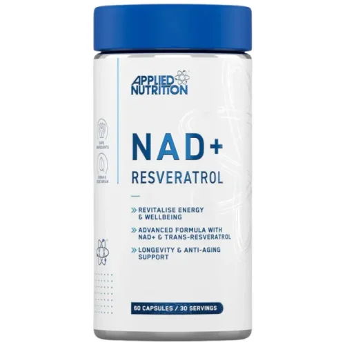 NAD + Resveratrol (30 дози) / 60 капсули - Applied Nutrition