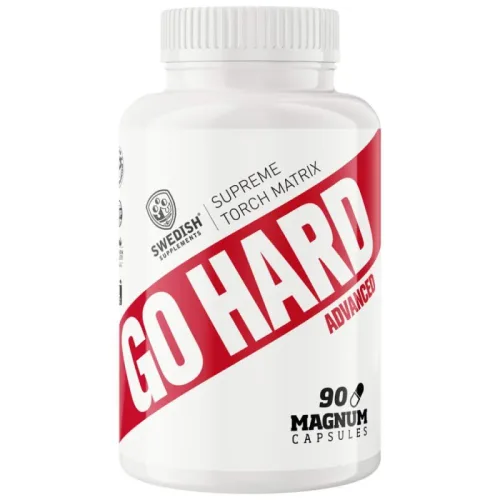 Go Hard / Advanced / 90 капсули, 30 дози - SWEDISH Supplements