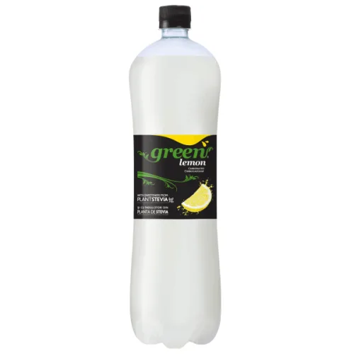 Газирана напитка Green Cola лимон 1,5л.