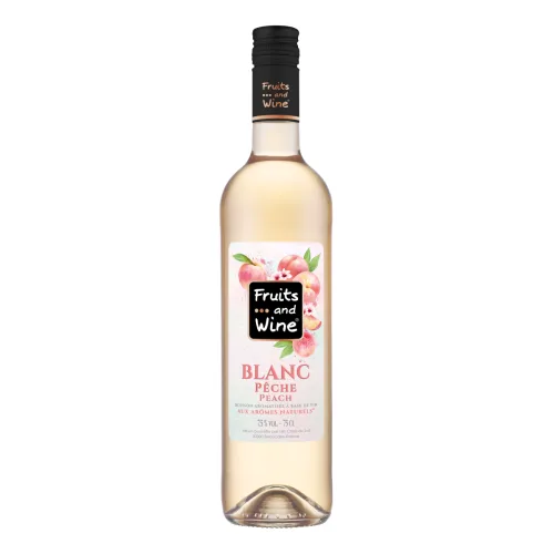 Плодово вино Fruits and Wine праскова 750мл.