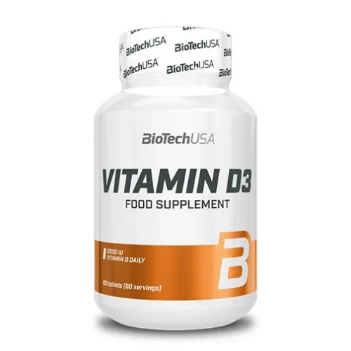 Vitamin D3 / 60 Tabs. - BioTech USA