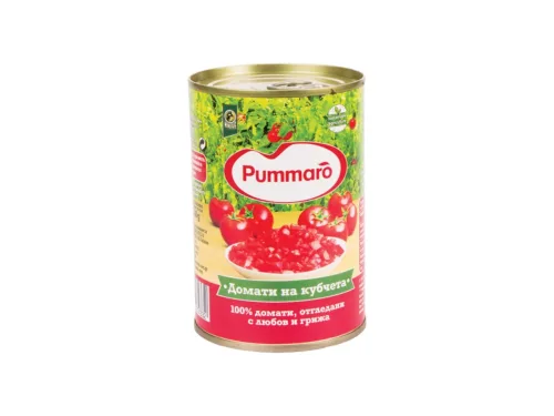 Домати Pumarro На Кубчета Консерва