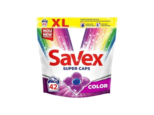Капсули За Пране Savex Color 2В1 42бр