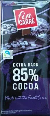 Екстра тъмен шоколад 85% какао / Extra Dark 85% Cocoa - fin CARRÉ