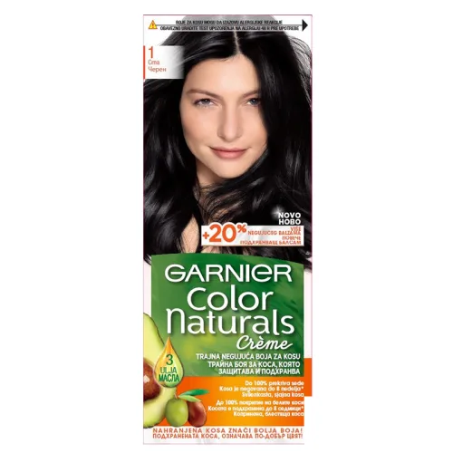 Боя за коса Garnier Naturals черен №1 - Garnier