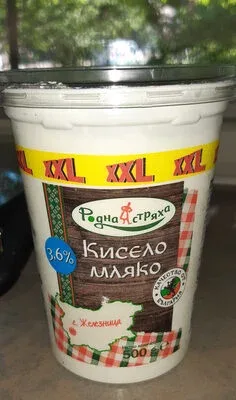 Кисело мляко 3.6% - Родна стряха