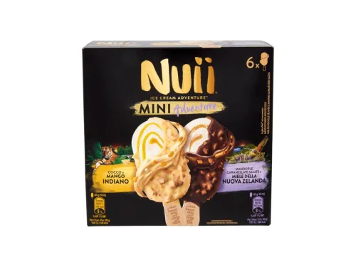 Сладолед Nuii Mini Индийско Манго И Новозела Мед 6бр 264гр