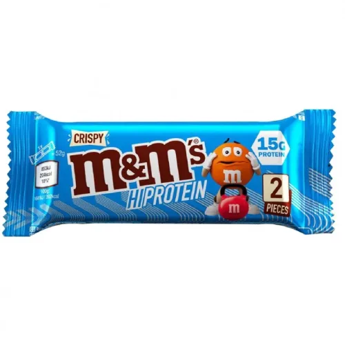 M&M's Crispy Hi Protein Bar - Протеинов Ба? - Mars Protein