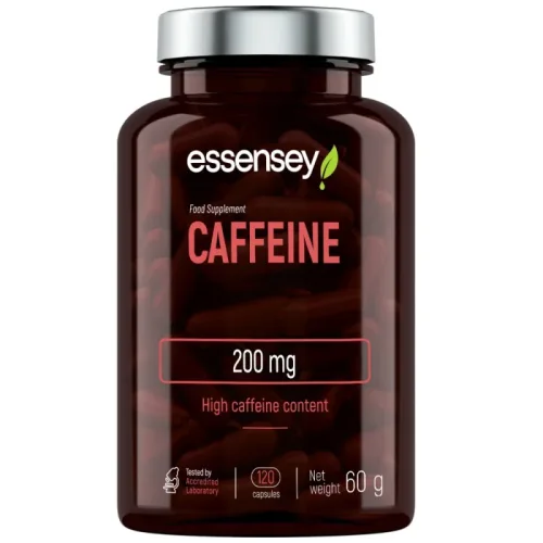 Caffeine 200 mg / 120 капсули, 120 дози - Essensey