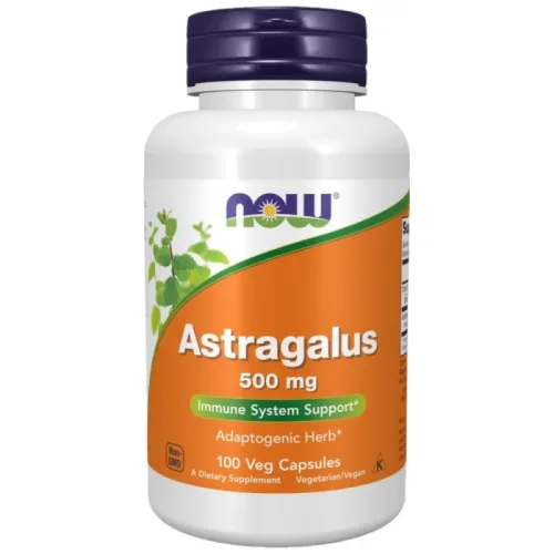 Astragalus 500 mg / 100 капсули - NOW Foods