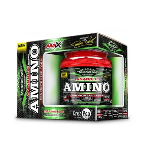 Anabolic Amino with CreaPep 250 Tabs. - Amix