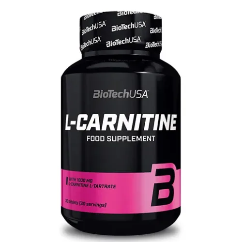 L-Carnitine 1000 mg / 30 Tabs / 30g - BioTech USA
