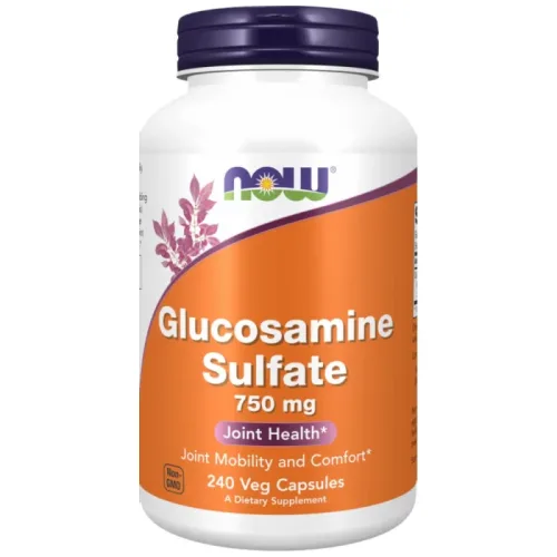 Glucosamine Sulfate 750 mg (120 дози) / 240 капсули - NOW Foods
