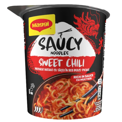 Нудъли в сладко-пикантен сос Sweet chili Maggi 75гр. - Maggi