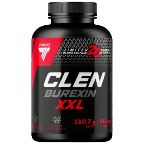 ClenBurexin XXL | 20 Years of Trec - Limited Black Edition / 90 капсули, 45 дози - Trec Nutrition