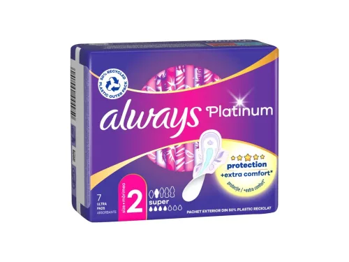 Дамски Превръзки Always Platinum Супер 7бр.30220