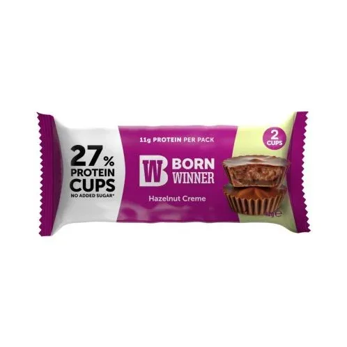 Protein Cups, лешников крем, 42 g, Born Winner - Born Winner