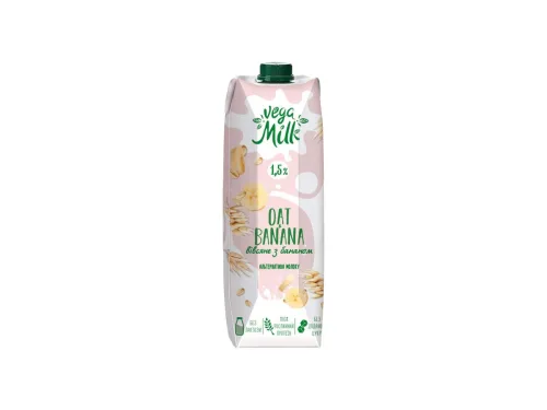 Напитка Vega Mill Овесено Бананова 950мл Import