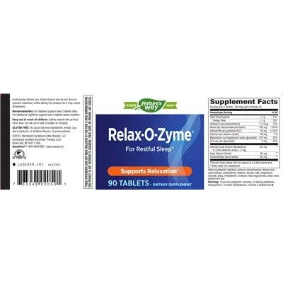 Relax-O-Zyme - Nature's Way