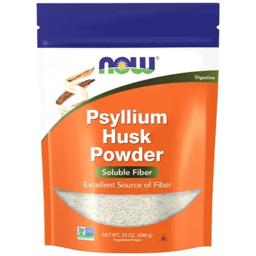 Psyllium Husk Powder / Organic (76 дози) / 680 грама - NOW Foods