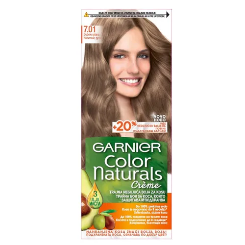Боя за коса Garnier Naturals Наситено русо №7.01 - Garnier