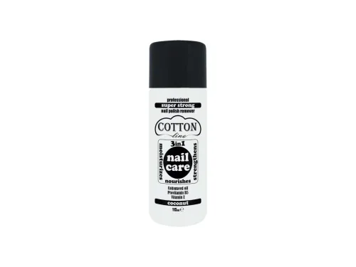 Лакочистител Cotton Line Nail Care Кокос 3в1 115мл