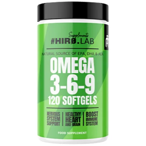 Omega 3-6-9 1000 mg / 120 Гел капсули, 120 дози - Hero.Lab
