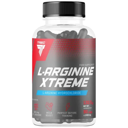 L-Arginine Xtreme 1220 mg / 90 капсули, 45 дози - Trec Nutrition