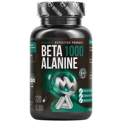 Beta Alanine 1000 / 120 капсули, 60 дози - MAXXWIN