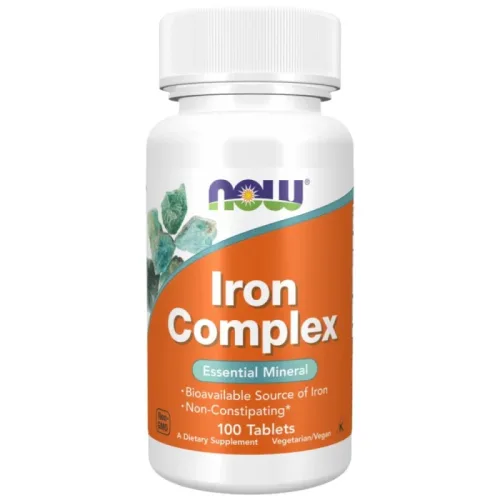 Iron Complex / 100 Таблетки - NOW Foods