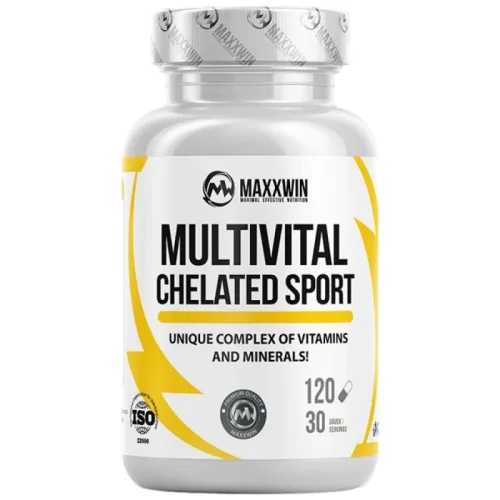 Multivital Chelated Sport / 120 капсули, 30 дози - MAXXWIN