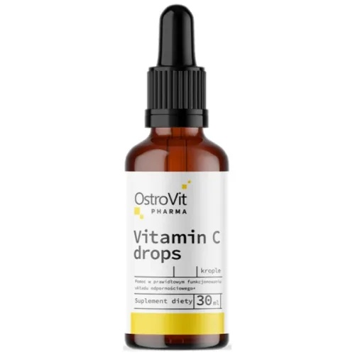 Vitamin C / Liquid Drops / 30 мл, 40 дози - OstroVit