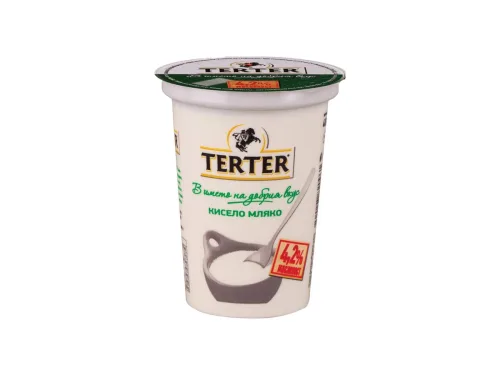 Мляко Кисело Terter 4.2% 400гр - Terter