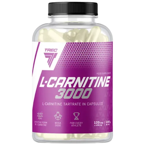 L-Carnitine 3000 Caps / 60 капсули, 20 дози - Trec Nutrition