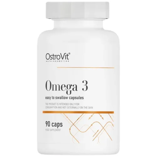 Omega 3 500 mg | Easy To Swallow / 90 Гел капсули, 45 дози - OstroVit