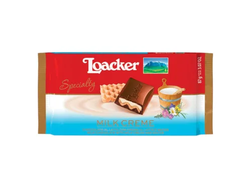 Шоколад Loacker Млечен 87гр