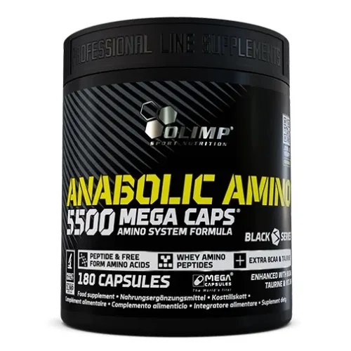 Anabolic Amino 5500 Mega Caps / 180 Caps - OLIMP